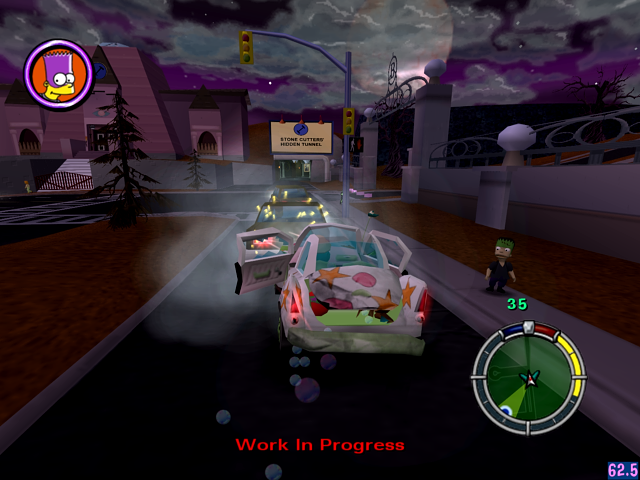 Krusty in: The Night of The Laughing Bozo