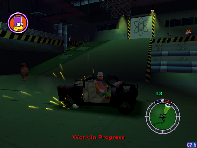 Krusty in: The Night of The Laughing Bozo