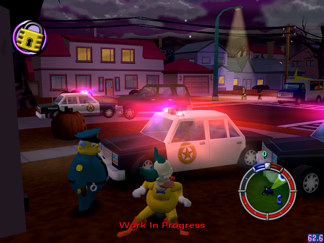 Krusty in: The Night of The Laughing Bozo