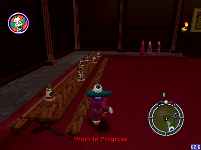 Krusty in: The Night of The Laughing Bozo