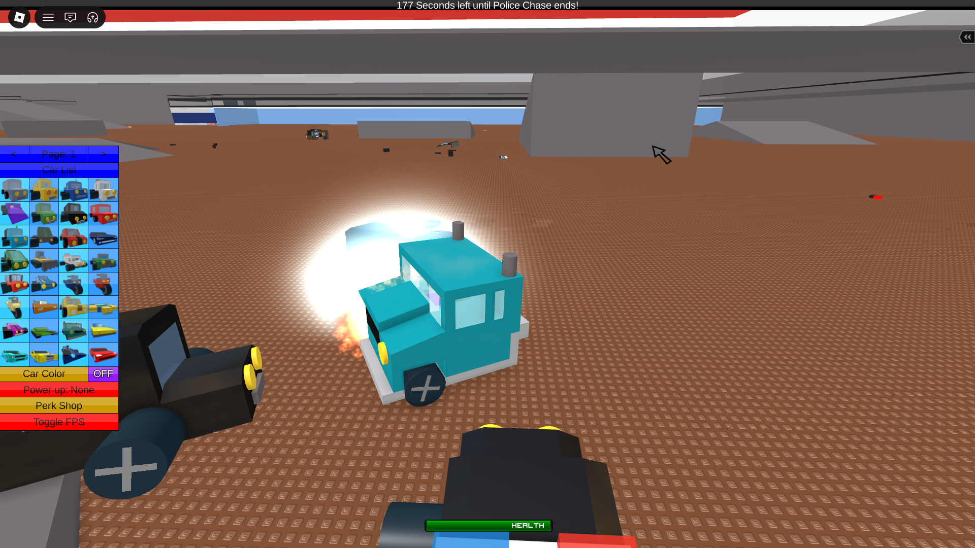 More cops.