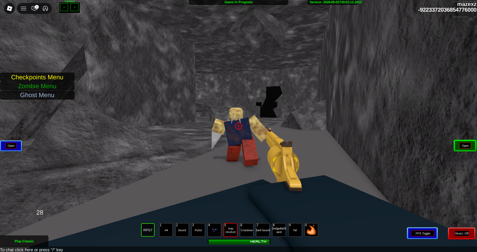One singular zombie.